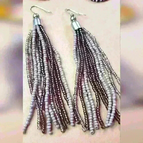 Beaded earrings bundle of 4 pairs of earrings - Picture 8 of 14